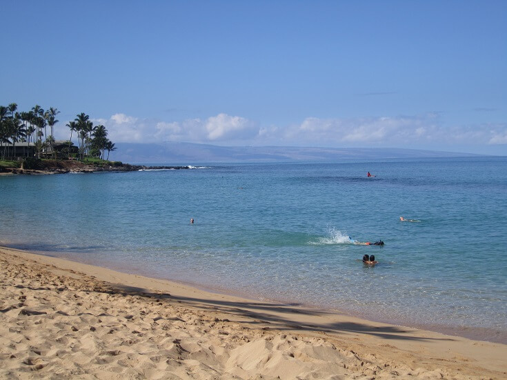 Maui webcam view of Napili Bay